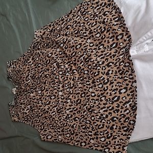 PerSeption women's leopard tank top size XL